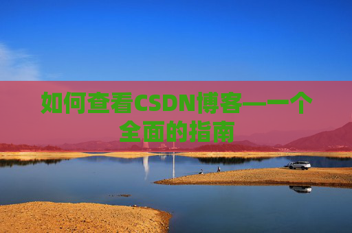 如何查看CSDN博客—一个全面的指南